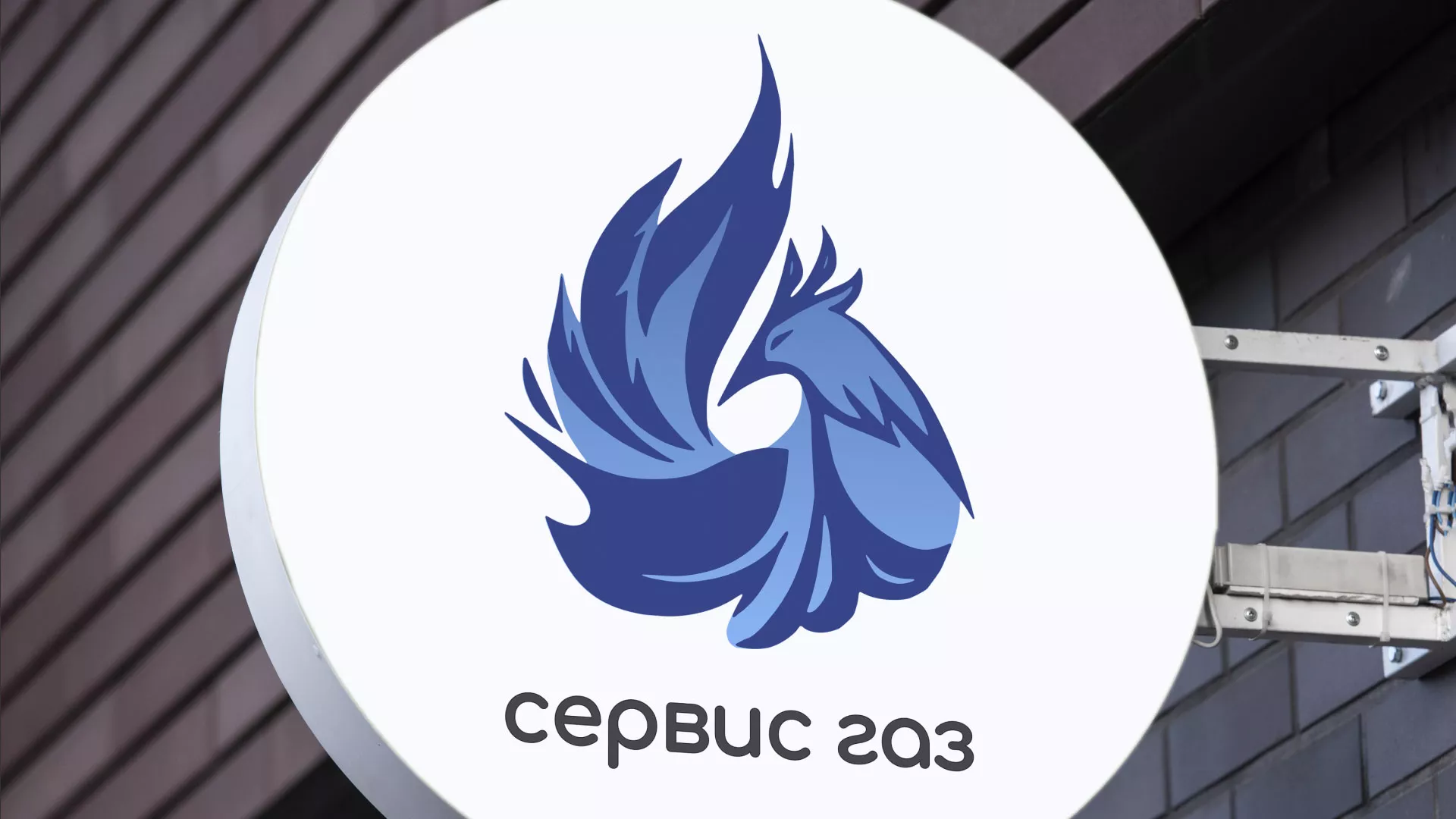 Создание логотипа «Сервис газ» в Называевске